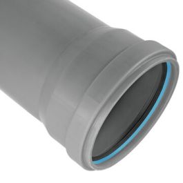 Solydo PP8 Buis 250x8,6mm mof/spie SN8 grijs L=3m