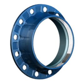 AVK 05 Gietijzer Combyflens DN50x63mm PN10/16 blauw