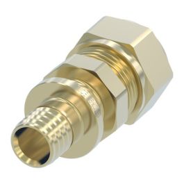 TECEflex Messing Overgangskoppeling 16x15mm pers/ knel