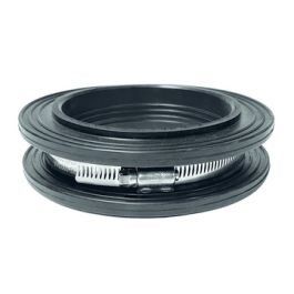 Elastische muurkraag EPDM 26-33mm zwart