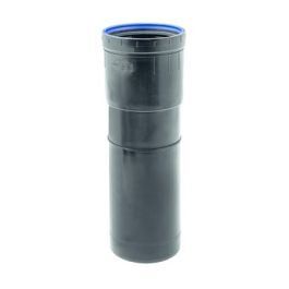 PP+ Verlengde Inbouwmof 110mm mof/spie Zwart