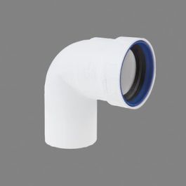 PP+ Bocht 40mm mof/spie 90° wit