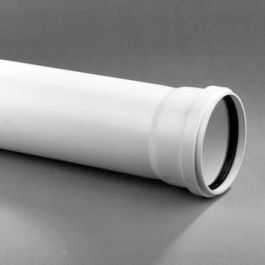 DykaStil Buis 160x4,0mm mof/spie wit L=3m