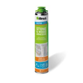 Illbruck PU700 stone & wood adhesive steen- en houtlijm 880ml crème