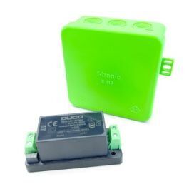 DUCO Power Supply 230 V AC - 24 V DC / 20 W + behuizing
