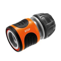 Gardena slangstuk met waterstop - 13mm 1/2" - 15mm 5/8"