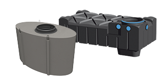 Regenwatertanks en toebehoren